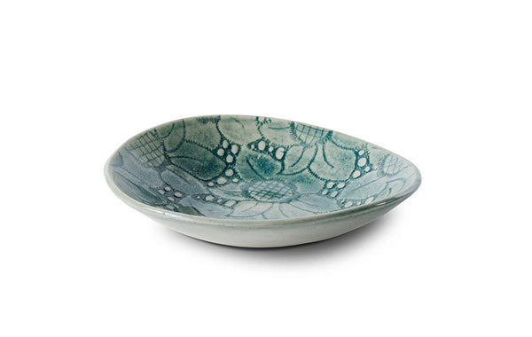 SALSA DISH GREEN - 15cm Dia x 4cm High