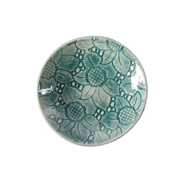 SALSA DISH GREEN - 15cm Dia x 4cm High