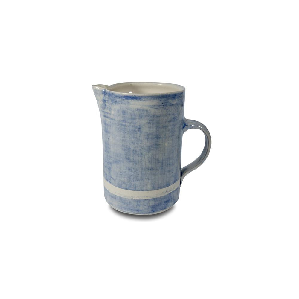 Milk Jug- Small washed blue