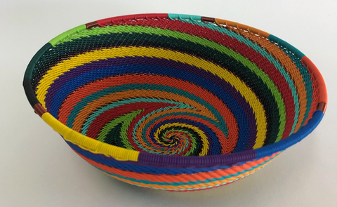 X-Large Wire Bowl 16/17cm - Rainbow