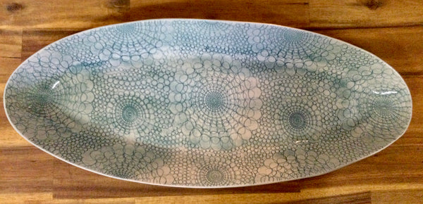 BAMBOO PLATTER Green- extra large